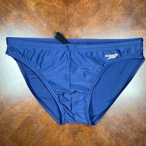 Blue Speedo Swim Briefs